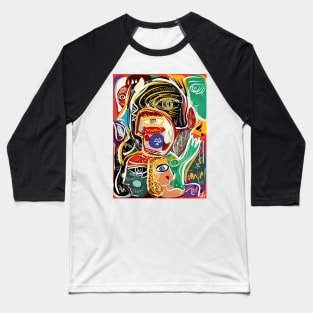 Ugly Beautiful Street Art Graffiti Baseball T-Shirt